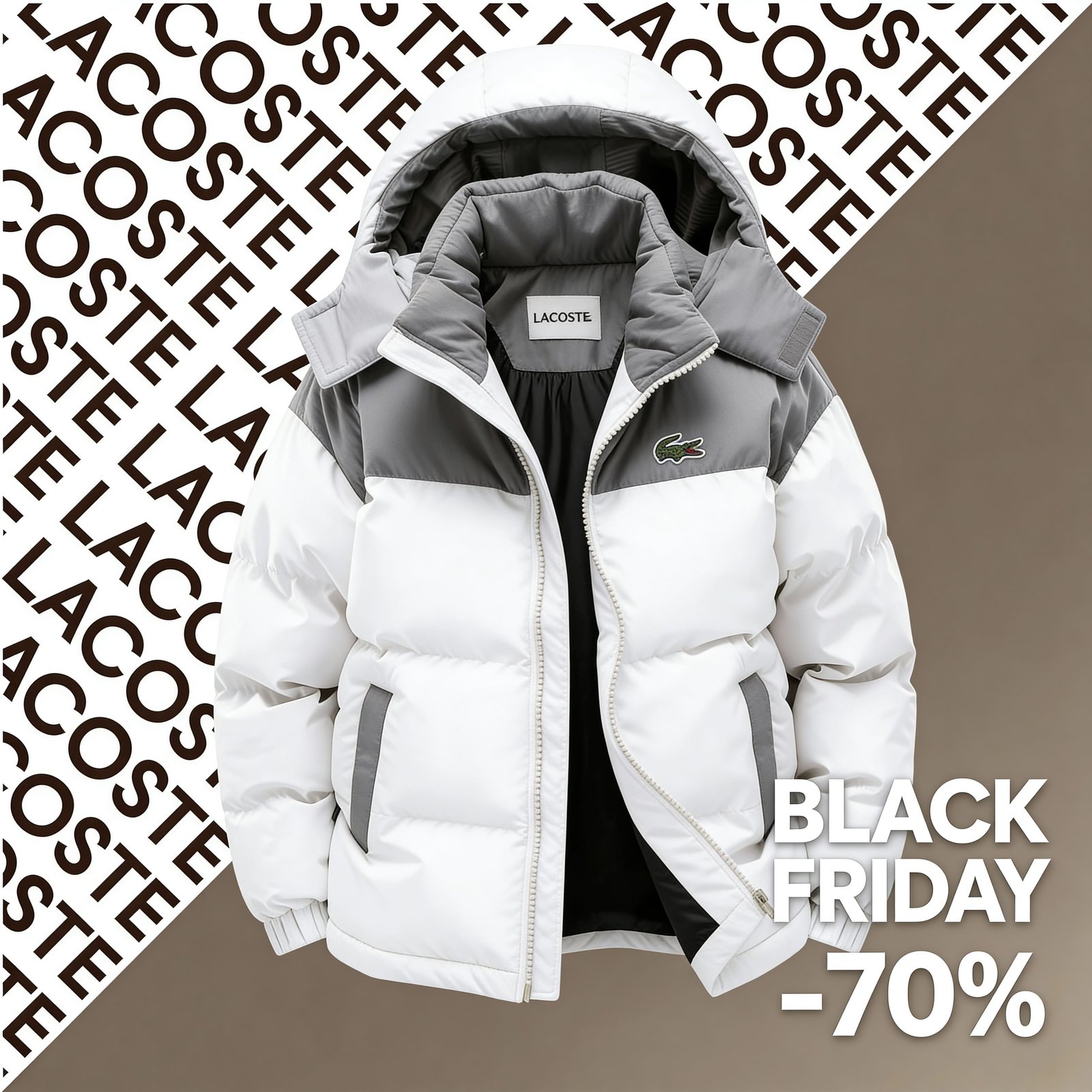 JACKET LACOSTE HERITAGE